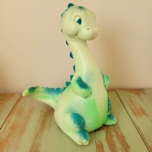 1950s 60s Ashland DANEE Dinosaur Rubber Squeaky Toy